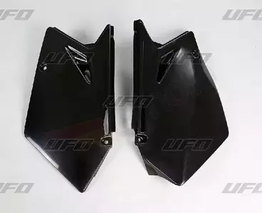 Aizmugurējo sānu plastmasas vāku komplekts UFO melns - SU04906001