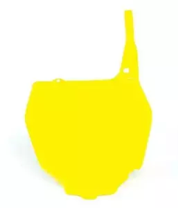 Chapa de matrícula de arranque UFO amarela - SU02910101
