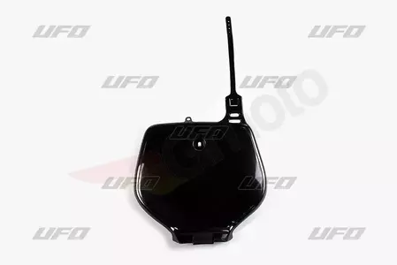 UFO startnummerplaat zwart - YA02853001