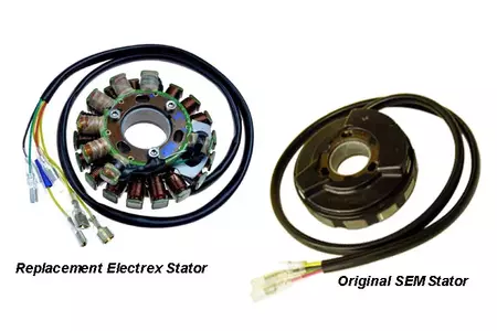 Avvolgimento dello statore dell'alternatore con luci Electrex, (vecchi modelli) - ST5410L