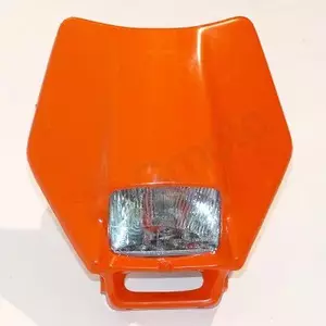 Lampa owiewka przód UFO pomarańczowa - halogen z homologacją - KT03019127