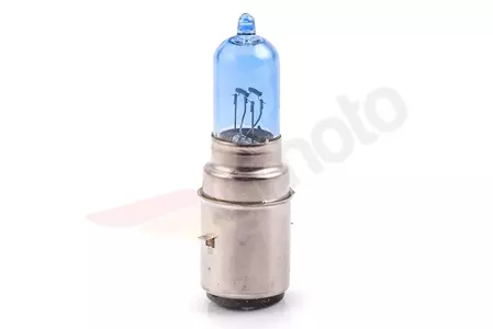 Lâmpada 12V 25/25W H6 Ba20d azul xénon-3