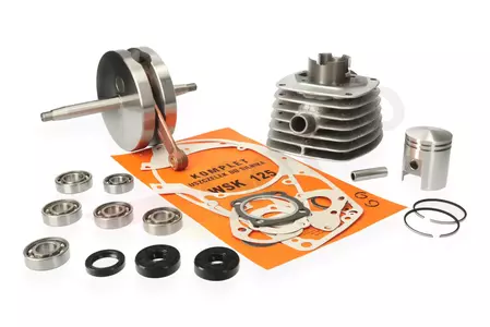 Kit di riparazione motore cilindro in ghisa WSK 125-2