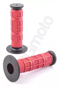 Stuurknop rubber rood 22mm-2