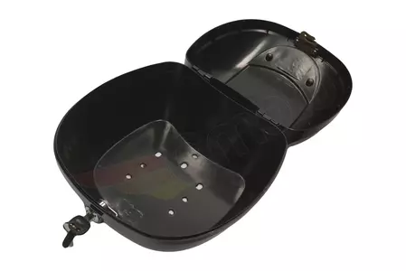 Baúl Scooter negro con reflector 20L-3