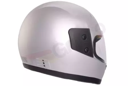 Awina casco integral moto TN-003 plata XS-3