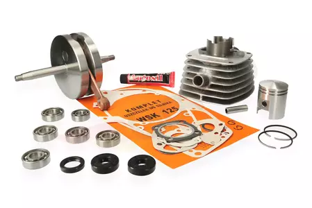 Kit di riparazione motore cilindro in alluminio WSK 125-2