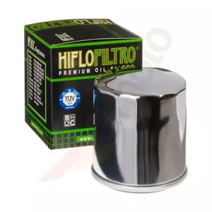 HifloFiltro HF 303 C chrómový olejový filter Honda Kawasaki Yamaha Polaris - HF303C