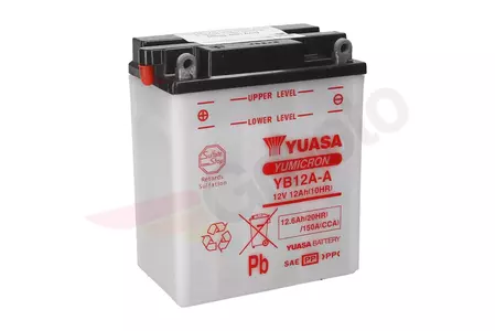 Bateria Yuasa Yumicron YB12A-A de 12V e 12 Ah