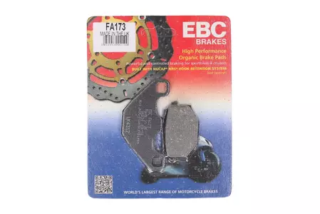 Plaquettes de frein EBC FA 173 (2 pièces) - FA173