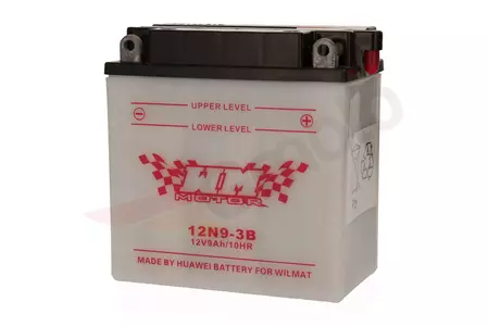 Standardbatteri 12V 9 Ah WM-motor 12N9-3B-2