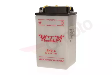 Standard 6V 12 Ah batteri WM Motor B49-6 WSK 125 M06-2