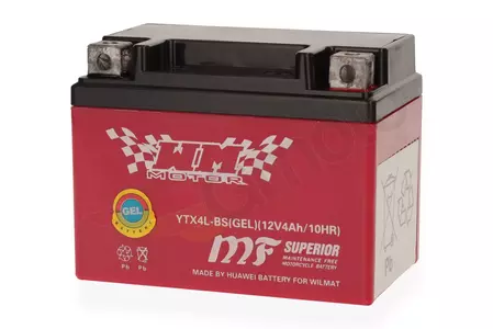 WM Motor YTX4L-BS 12V 4 Ah gelska baterija