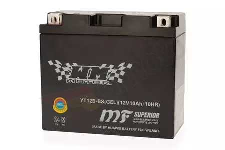 WM Motor YT12B-BS 12V 10Ah gelová baterie