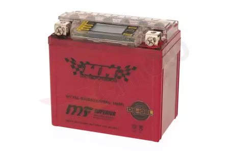WM Motor YTX5L-BS gél akkumulátor 12V 5 Ah paraméterkijelzővel