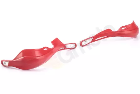 Rankų apsaugos Enduro Cross Funbike Quad raudonos spalvos-4