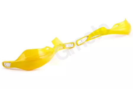 Rankų apsaugos Enduro Cross Funbike Quad geltonos spalvos-4