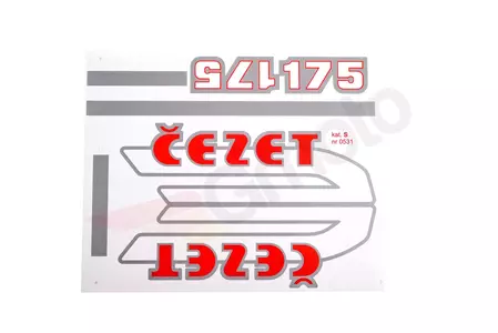 Комплект стикери Æezet 175