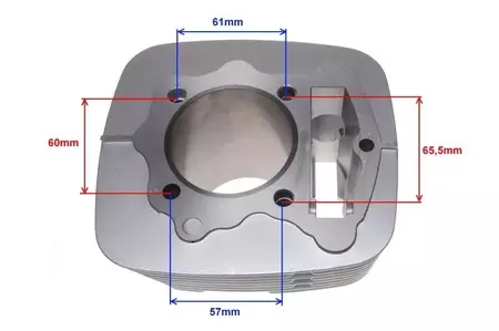 Бутални пръстени за цилиндър Loncin 4T Cross ATV 250-2