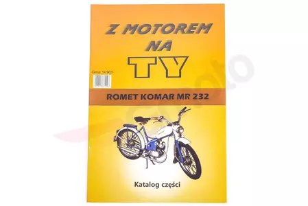 Romet Komar MR 232 каталог на частите - 80647