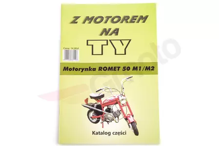 Romet Motorcycle 50 M1 M2 catalogul pieselor - 80648