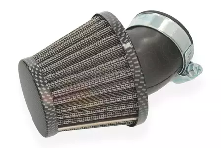 Filtro de ar cónico de carbono de 28 mm - 80880