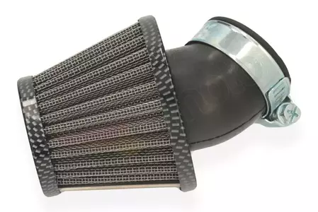 Filtro aria conico 42 mm in carbonio-5