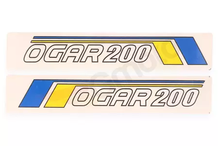 Sticker voor tank Ogar 200 set - 81128