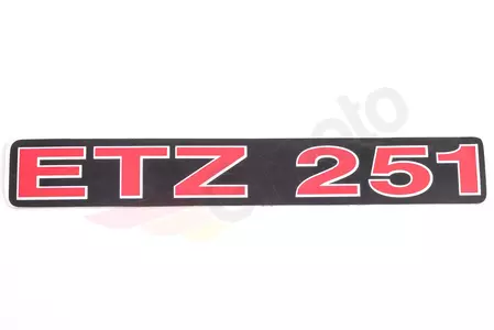 Naklejka na lagi MZ ETZ 251
