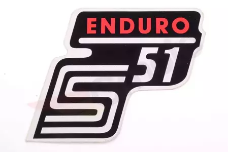 Naklejka na pokrywę boczną S51 Enduro