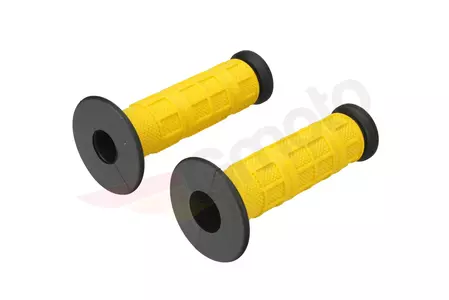Guma manetki kierownicy żółte 22mm-2
