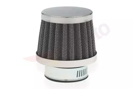 Kónický vzduchový filter 38 mm chróm