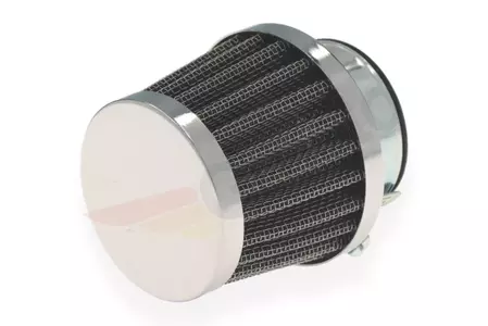 Kónický vzduchový filter 38 mm chróm-2