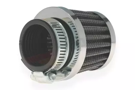 Kuželový vzduchový filtr 38 mm chrom-3