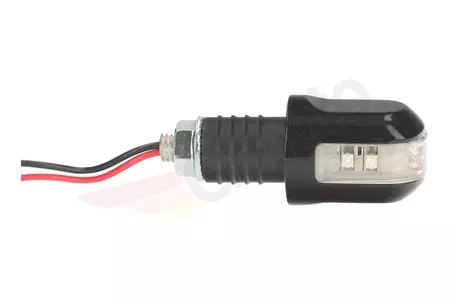 LED indikátory malé čierne kpl-3