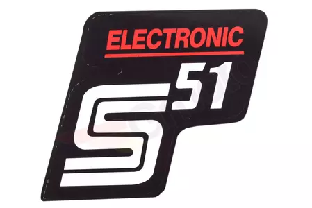 Naklejka na pokrywę S51 Electronic 1szt - 81596