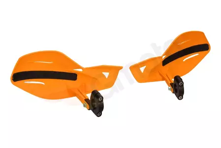 "Acerbis MX Uniko" rankiniai dirželiai oranžiniai lapai-2