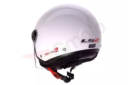 LS2 OF560 Rocket II casco de moto abierto blanco brillo S-3