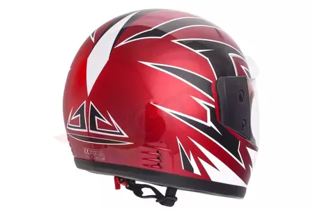 Awina casco integral moto TN-003 rojo XXXS-3