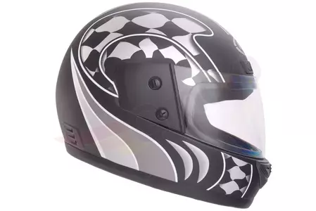 Motociklistička kaciga koja pokriva cijelo lice Awina TN-003 mat crna XXXS-2