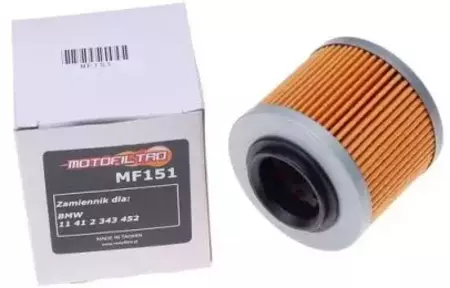 Filtro olio MotoFiltro MF151 (HF151) Aprilia BMW Muz - MF151