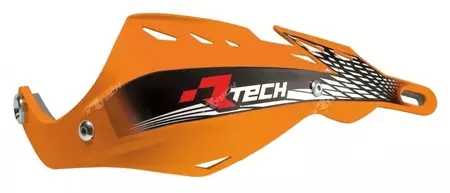 Racetech Gladiator Alu-håndbeskyttere orange-1
