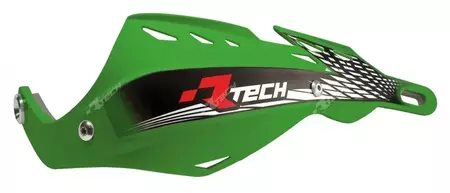 Racetech Gladiator Alu handbeschermers groen - R-KITPMGLVER9