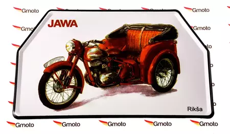 Výstavná tabuľa Jawa Rickshaw - 82918