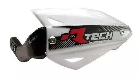 "Racetech Vertigo" baltos spalvos ATV rankų apsaugos - R-KITPMATVBN0