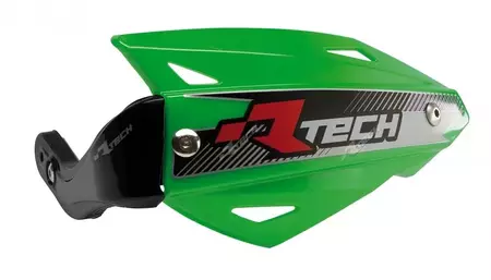 "Racetech Vertigo" žalios ATV rankų apsaugos-1