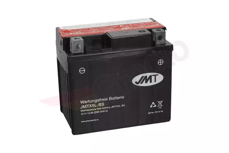 Bateria de 12V 5 Ah sem manutenção JMT YTX5L-BS (WPX5L-B)-2