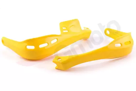 Handbary osłony rąk Enduro Cross Quad ATV żółte-2