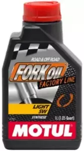 Olej do amortyzatorów Motul Fork Oil Factory Line 5W Syntetyczny 1 l