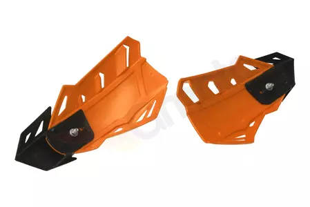 Racetech Flx handbeschermers oranje-2